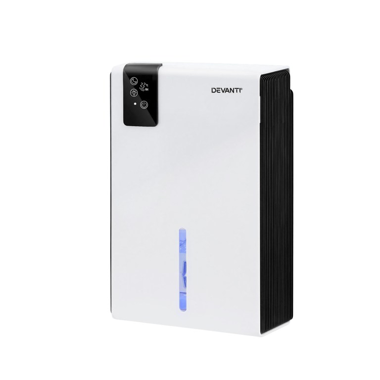 devanti 2000ml portable dehumidifier moisture absorber home bedroom quiet remote devanti 2000ml portable dehumidifier moisture absorber home bedroom quiet remote
