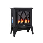 devanti 2000w electric fireplace heater stove freestanding 3d flame effect indoor space heaters devanti 2000w electric fireplace heater stove freestanding 3d flame effect indoor space heaters
