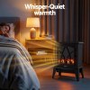 devanti 2000w electric fireplace heater stove freestanding 3d flame effect indoor space heaters devanti 2000w electric fireplace heater stove freestanding 3d flame effect indoor space heaters