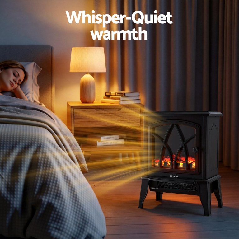 devanti 2000w electric fireplace heater stove freestanding 3d flame effect indoor space heaters devanti 2000w electric fireplace heater stove freestanding 3d flame effect indoor space heaters