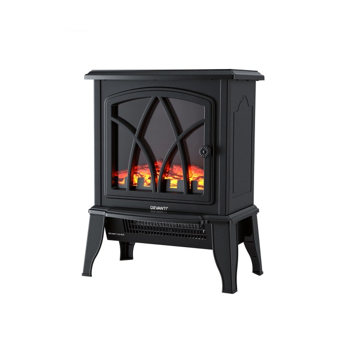 devanti 2000w electric fireplace heater stove freestanding 3d flame effect indoor space heaters devanti 2000w electric fireplace heater stove freestanding 3d flame effect indoor space heaters