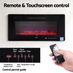 devanti electric fireplace fire heater wall mounted insert 3d flame 1800w remote control devanti electric fireplace fire heater wall mounted insert 3d flame 1800w remote control