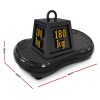 everfit vibration machine platform vibrator resistance rope home fitness black everfit vibration machine platform vibrator resistance rope home fitness black