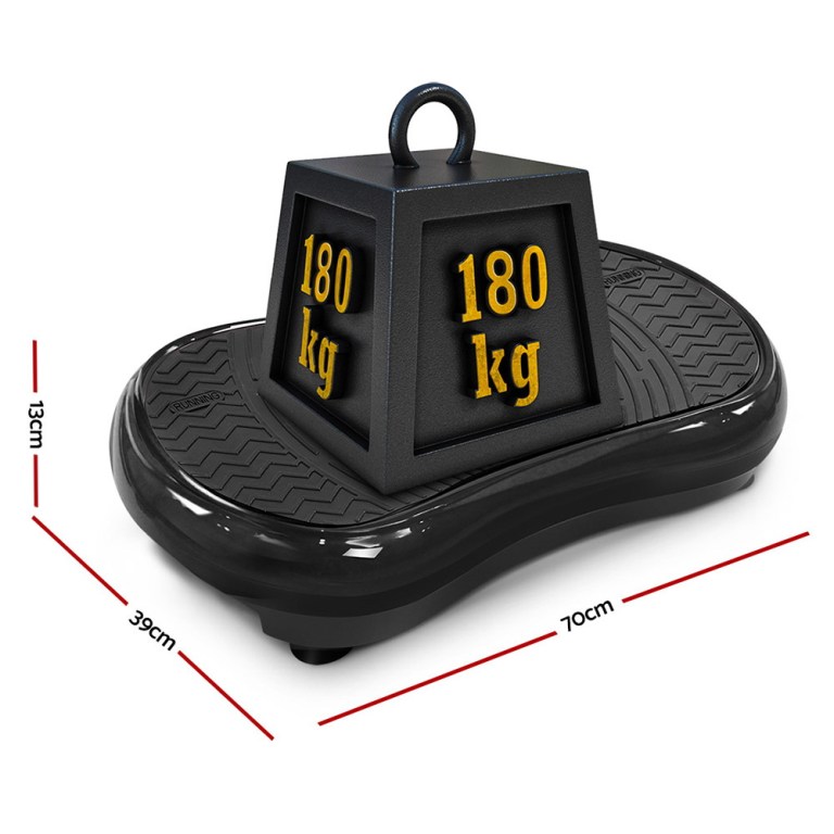 everfit vibration machine platform vibrator resistance rope home fitness black everfit vibration machine platform vibrator resistance rope home fitness black