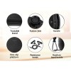 everfit vibration machine platform vibrator resistance rope home fitness black everfit vibration machine platform vibrator resistance rope home fitness black