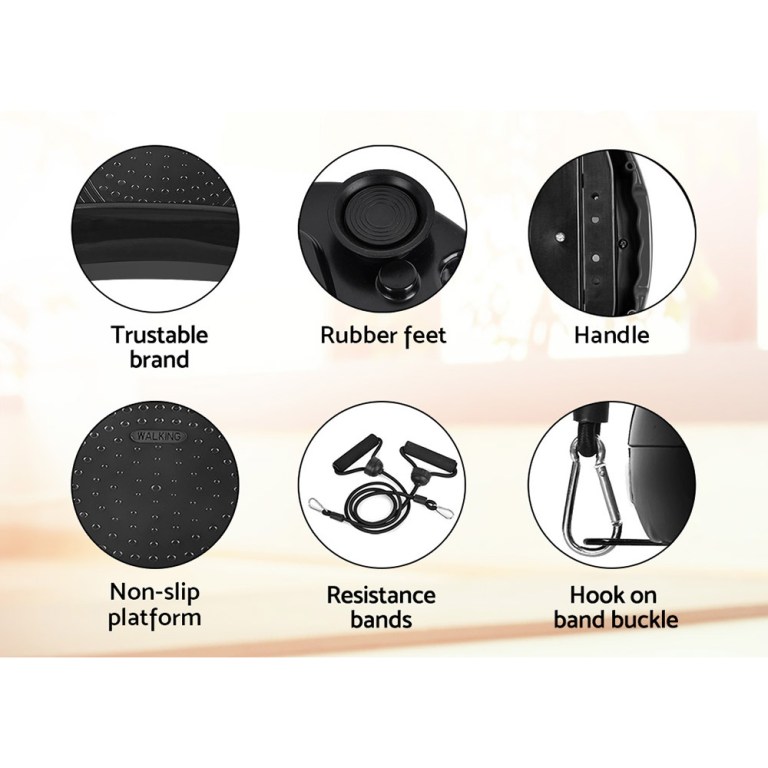 everfit vibration machine platform vibrator resistance rope home fitness black everfit vibration machine platform vibrator resistance rope home fitness black
