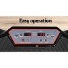 everfit vibration machine platform vibrator resistance rope home fitness black everfit vibration machine platform vibrator resistance rope home fitness black