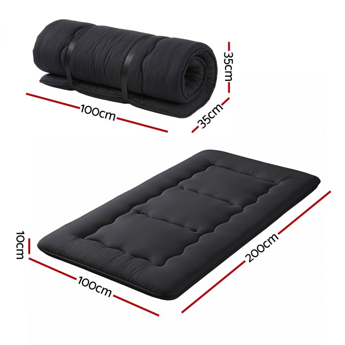 giselle bedding 10cm japanese floor mattress foldable futon mattress washable cover straps giselle bedding 10cm japanese floor mattress foldable futon mattress washable cover straps