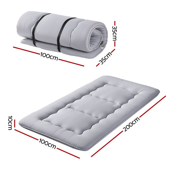 giselle bedding 10cm japanese floor mattress foldable futon mattress washable cover straps giselle bedding 10cm japanese floor mattress foldable futon mattress washable cover straps