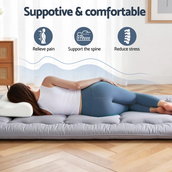 giselle bedding 10cm japanese floor mattress foldable futon mattress washable cover straps giselle bedding 10cm japanese floor mattress foldable futon mattress washable cover straps