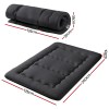 giselle bedding 10cm japanese floor mattress foldable futon mattress washable cover straps giselle bedding 10cm japanese floor mattress foldable futon mattress washable cover straps