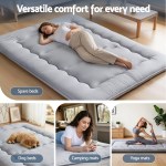 giselle bedding 10cm japanese floor mattress foldable futon mattress washable cover straps giselle bedding 10cm japanese floor mattress foldable futon mattress washable cover straps