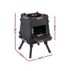 grillz fire pit bbq portable outdoor fireplace metal camping stove for boiling water, bbq, picnics grillz fire pit bbq portable outdoor fireplace metal camping stove for boiling water, bbq, picnics