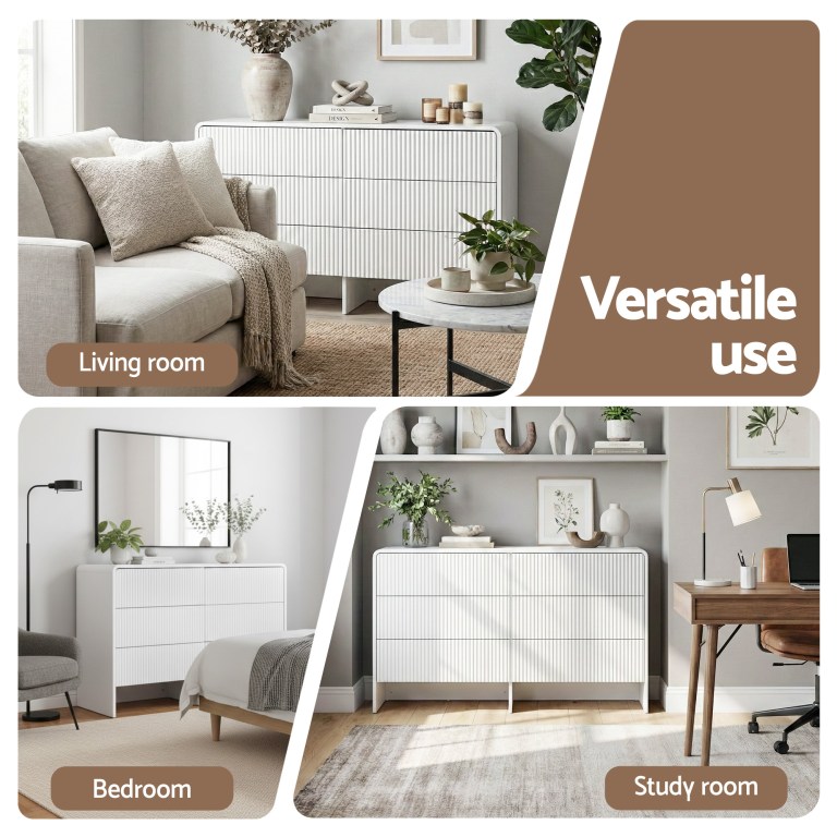 Chic furniture for living, bedroom, study interiors.