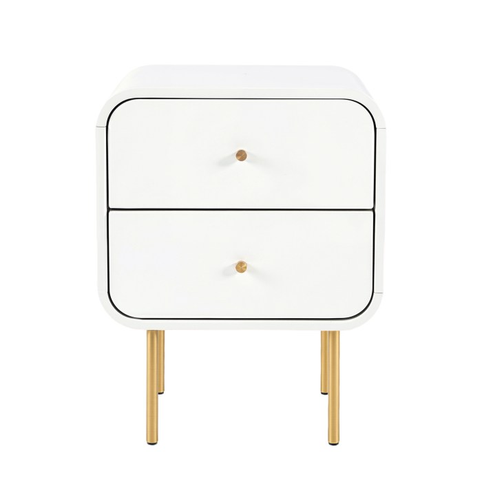 artiss bedside table 2 drawers side end table nightstand white artiss bedside table 2 drawers side end table nightstand white