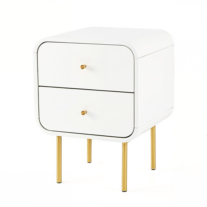 artiss bedside table 2 drawers side end table nightstand white artiss bedside table 2 drawers side end table nightstand white