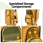 everfit golf cart bag rolling buggy club organiser synthetic leather yellow everfit golf cart bag rolling buggy club organiser synthetic leather yellow