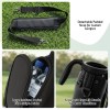 everfit golf stand bag lightweight sunday pitch and putt bag black