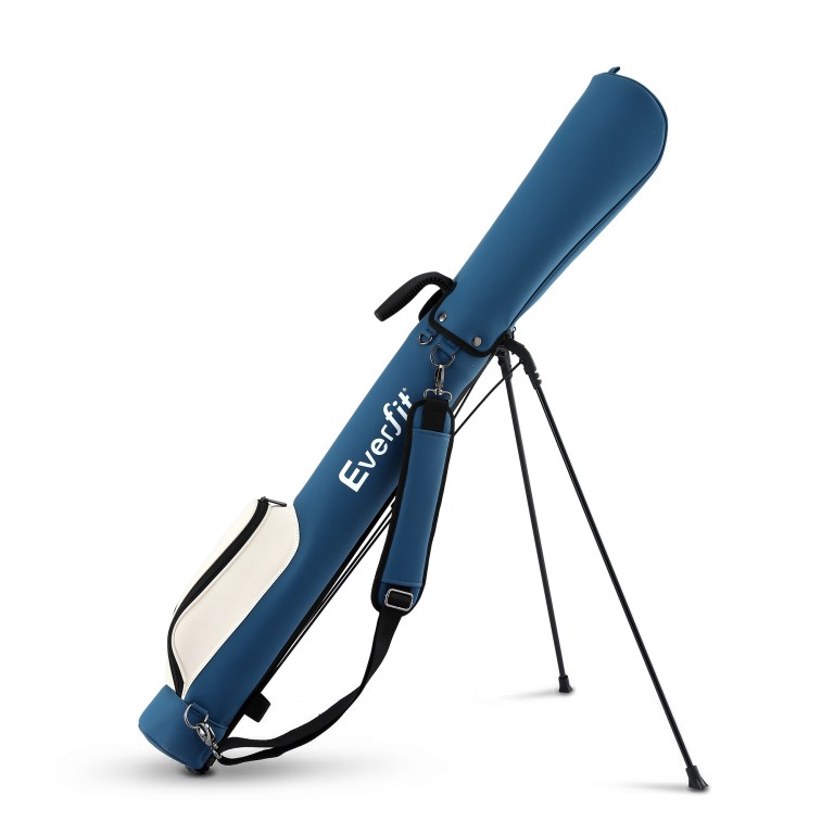 everfit golf stand bag lightweight sunday pitch and putt bag blue everfit golf stand bag lightweight sunday pitch and putt bag blue