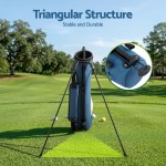 everfit golf stand bag lightweight sunday pitch and putt bag blue everfit golf stand bag lightweight sunday pitch and putt bag blue