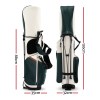 everfit golf stand bag lightweight carry bag dual strap club divider
