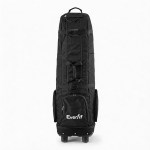 everfit golf travel bag flight cover foldable soft case wheels black everfit golf travel bag flight cover foldable soft case wheels black