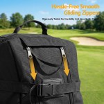 everfit golf travel bag flight cover foldable soft case wheels black everfit golf travel bag flight cover foldable soft case wheels black