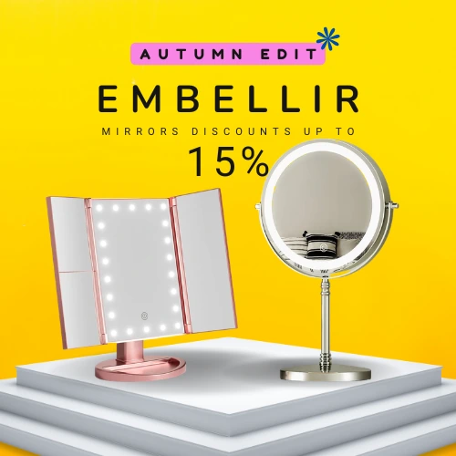 Discount on Embellir mirrors in autumn collection