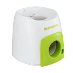 i.pet 2 in 1 dog ball launcher & treat dispenser with 2 balls green i.pet 2 in 1 dog ball launcher & treat dispenser with 2 balls green