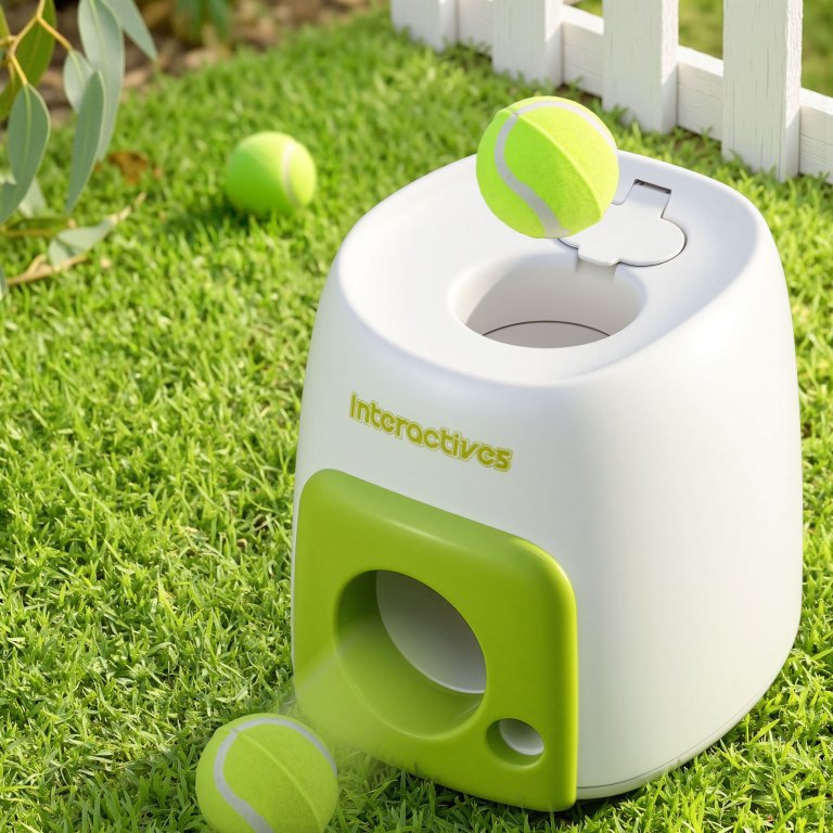 i.pet 2 in 1 dog ball launcher & treat dispenser with 2 balls green i.pet 2 in 1 dog ball launcher & treat dispenser with 2 balls green