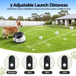 i.pet dog ball launcher thrower with 6 etpu balls & 14/18/22m launch distance black i.pet dog ball launcher thrower with 6 etpu balls & 14/18/22m launch distance black