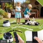 i.pet dog ball launcher thrower with 6 etpu balls & 14/18/22m launch distance black i.pet dog ball launcher thrower with 6 etpu balls & 14/18/22m launch distance black