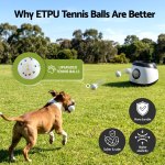 i.pet dog ball launcher thrower with 6 etpu balls & 14/18/22m launch distance black i.pet dog ball launcher thrower with 6 etpu balls & 14/18/22m launch distance black