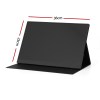 devanti portable monitor laptop extender usb c travel display 16 inch black Black portable monitor with dimensions 36x23 cm.