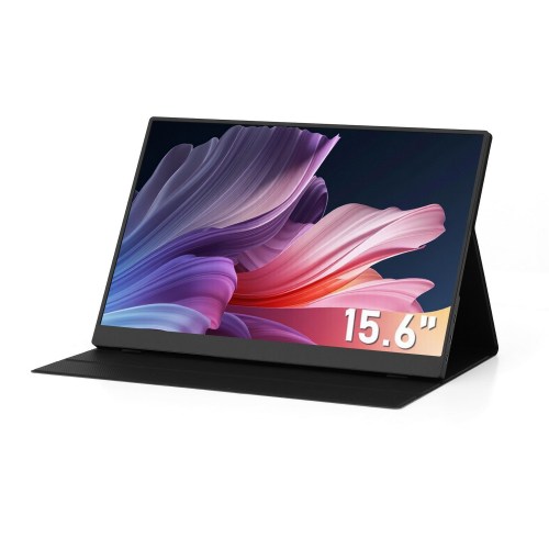 15.6-inch portable monitor with colourful display.