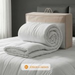 giselle bedding wool quilt 500gsm thick super king winter doona baffle box construction 100% wool filling giselle bedding wool quilt 500gsm thick super king winter doona baffle box construction 100% wool filling