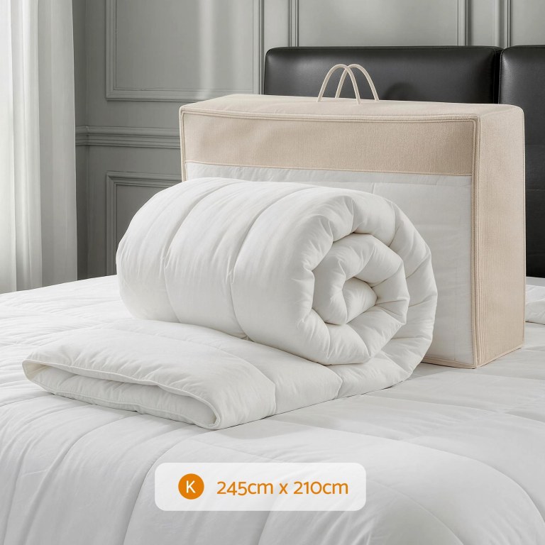 giselle bedding wool quilt 800gsm extra thick king winter doona baffle box construction 100% wool filling giselle bedding wool quilt 800gsm extra thick king winter doona baffle box construction 100% wool filling