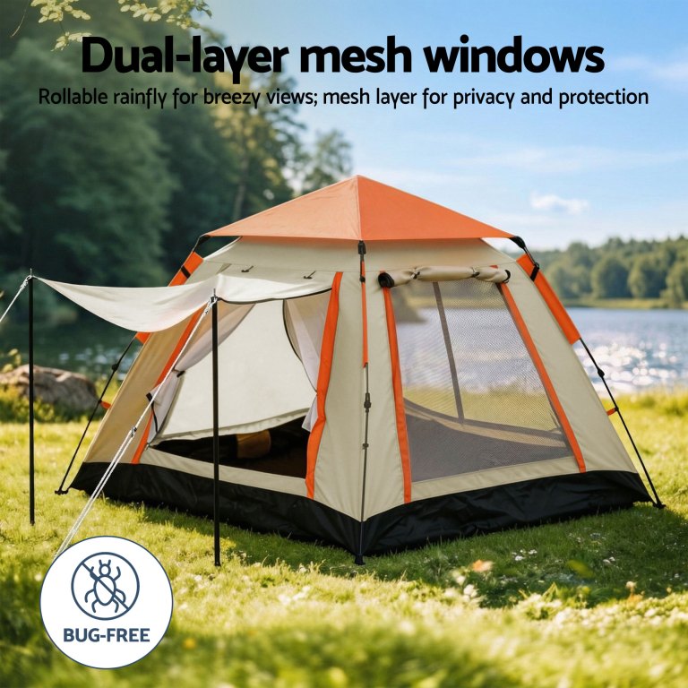 weisshorn pop up camping tent 3 4 person automatic tent instant setup waterproof weisshorn pop up camping tent 3 4 person automatic tent instant setup waterproof