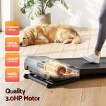 everfit 3 in 1 walking pad treadmill 20% auto incline under desk treadmills for home gym with 40cm wide belt Treadmill features: speed, low noise, durability, weight capacity.