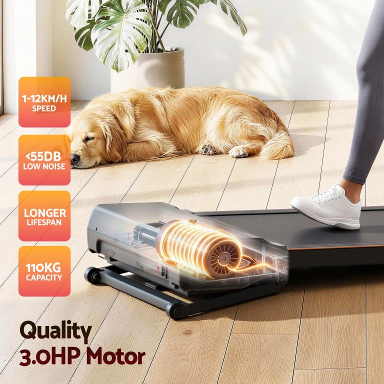 everfit 3 in 1 walking pad treadmill 20% auto incline under desk treadmills for home gym with 40cm wide belt Treadmill features: speed, low noise, durability, weight capacity.