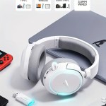 4 in 1 multi-connection wireless gaming headset.