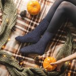 house socks 5 pairs non slip socks women's house socks wool house socks size 41 45 warm heated socks fluffy socks slipper socks winter socks thick socks bed socks lined socks gift idea christmas christmas gift for women