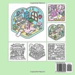 Cute illustrated miniature rooms and scenes.