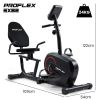 proflex magnetic recumbent exercise bike, lcd display, heart rate sensors, adjustable seat, 8 level resistance, comfortable seated home cardio fitness machine proflex magnetic recumbent exercise bike, lcd display, heart rate sensors, adjustable seat, 8 level resistance, comfortable seated home cardio fitness machine