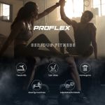 proflex magnetic recumbent exercise bike, lcd display, heart rate sensors, adjustable seat, 8 level resistance, comfortable seated home cardio fitness machine proflex magnetic recumbent exercise bike, lcd display, heart rate sensors, adjustable seat, 8 level resistance, comfortable seated home cardio fitness machine