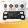 bluetooth smart body fat scale black digital bmi weight usb recharge with app bluetooth smart body fat scale black digital bmi weight usb recharge with app