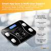bluetooth smart body fat scale black digital bmi weight usb recharge with app bluetooth smart body fat scale black digital bmi weight usb recharge with app