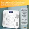 bluetooth smart body fat scale white digital bmi weight usb recharge with app bluetooth smart body fat scale white digital bmi weight usb recharge with app