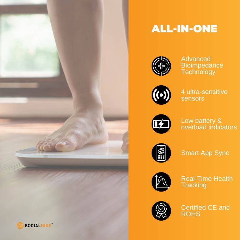 bluetooth smart body fat scale white digital bmi weight usb recharge with app
