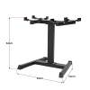 powertrain 150kg adjustable eon dumbbell stand powertrain 150kg adjustable eon dumbbell stand
